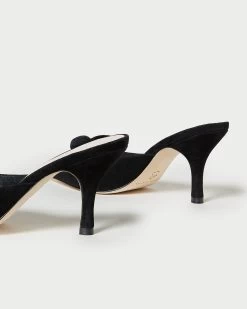 Loeffler Randall Amyra Black Bow Kitten Mule 8 Loeffler Randall Amyra Black Bow Kitten Mule -Outlet Velin Studio Store AMYRA KS BLACK 4