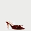 Loeffler Randall Amyra Sienna Bow Kitten Mule