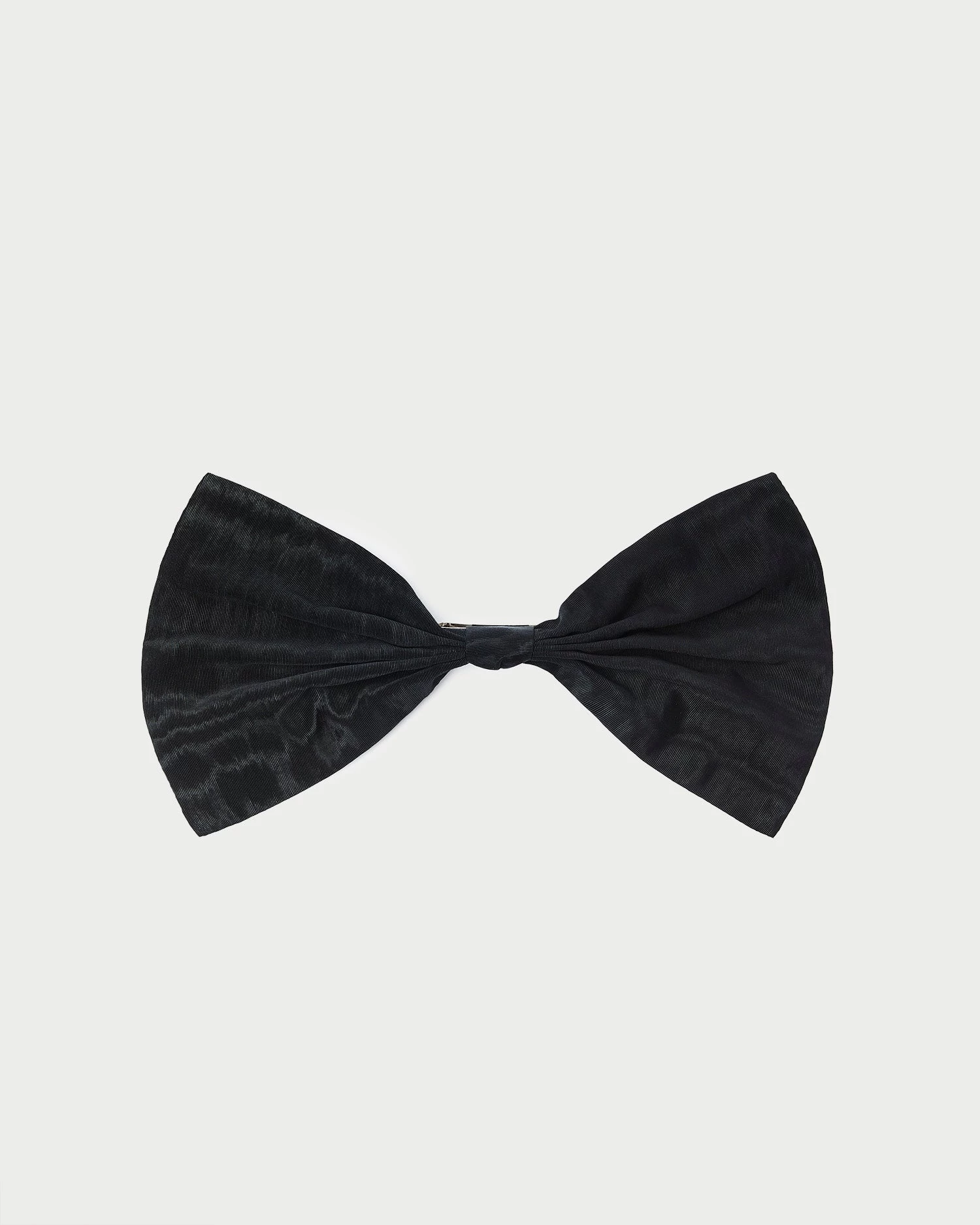 Loeffler Randall Andreas Black Pleated Bow Clip 1 Loeffler Randall Andreas Black Pleated Bow Clip