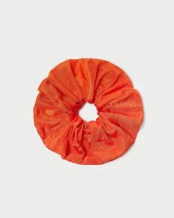 Loeffler Randall Astrid Tangerine Oversized Scrunchie