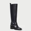 Loeffler Randall Audrey Black Tall Engineer Boot