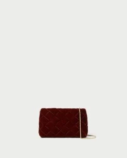Loeffler Randall Auzeen Sienna Mini Woven Clutch