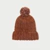Loeffler Randall Ava Sienna Knit Pompom Hat
