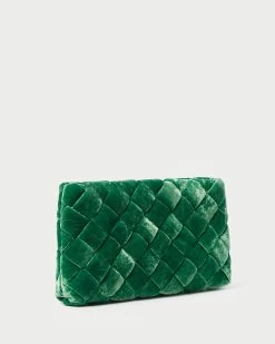 Loeffler Randall Aviva Cyprus Woven Puff Clutch 7 Loeffler Randall Aviva Cyprus Woven Puff Clutch -Outlet Velin Studio Store AVIVA VL CYPRS 3