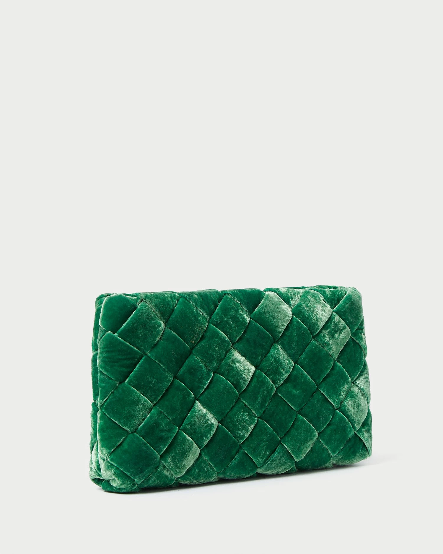 Loeffler Randall Aviva Cyprus Woven Puff Clutch 3 Loeffler Randall Aviva Cyprus Woven Puff Clutch - Image 3