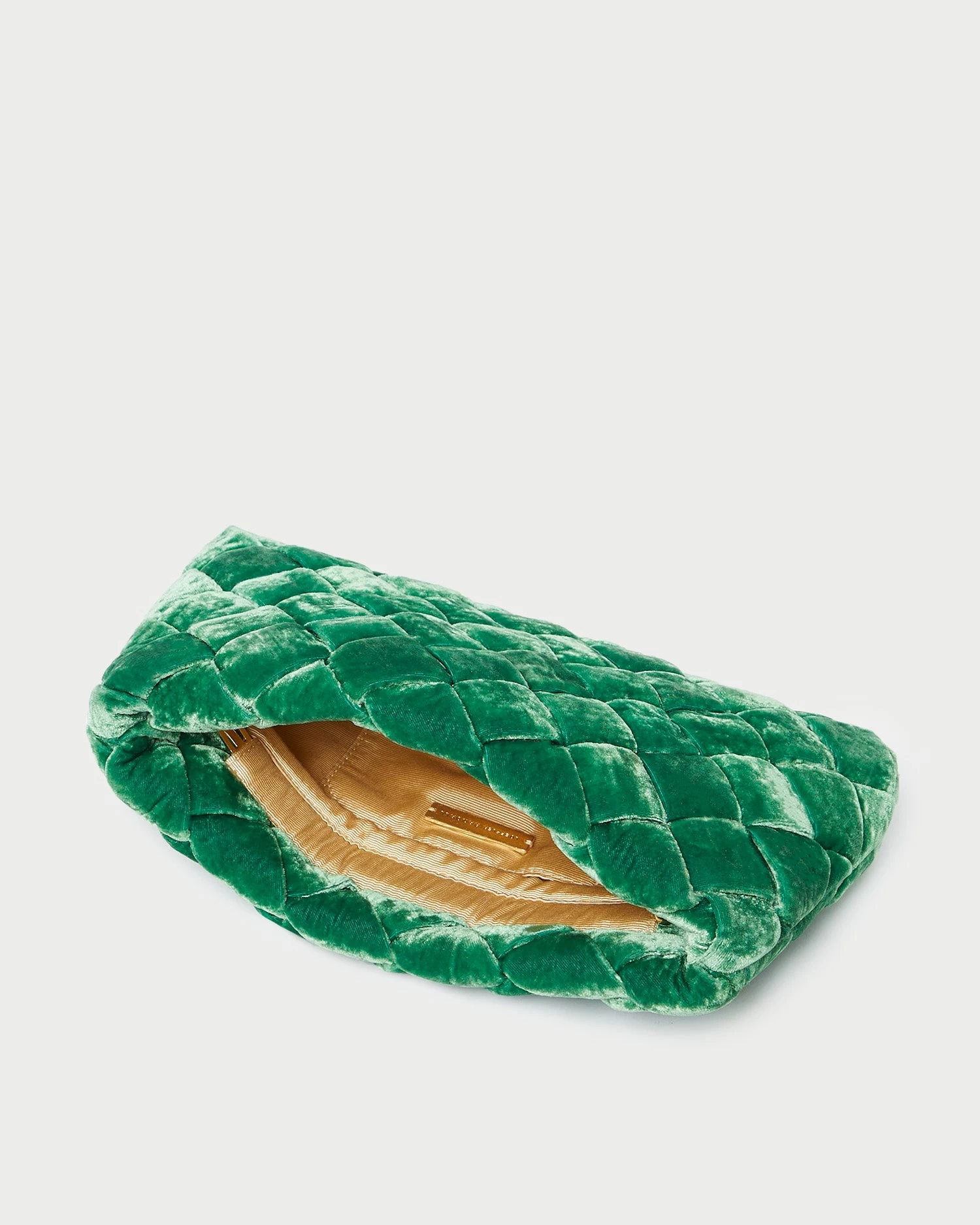 Loeffler Randall Aviva Cyprus Woven Puff Clutch 4 Loeffler Randall Aviva Cyprus Woven Puff Clutch - Image 4