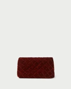Loeffler Randall Aviva Sienna Woven Puff Clutch