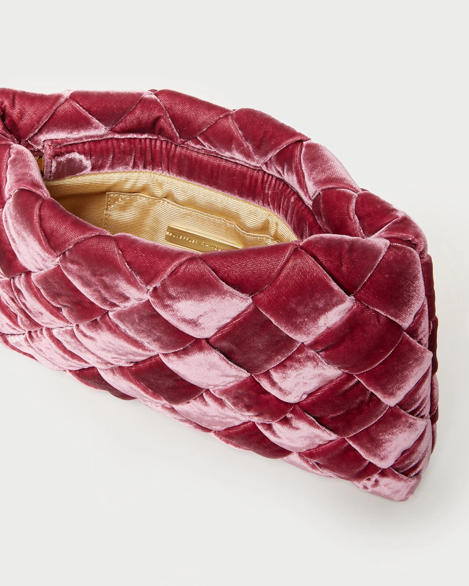 Loeffler Randall Aviva Rose Woven Puff Clutch 4 Loeffler Randall Aviva Rose Woven Puff Clutch - Image 4