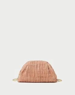 Loeffler Randall Bailey Blush Pleated Dome Clutch