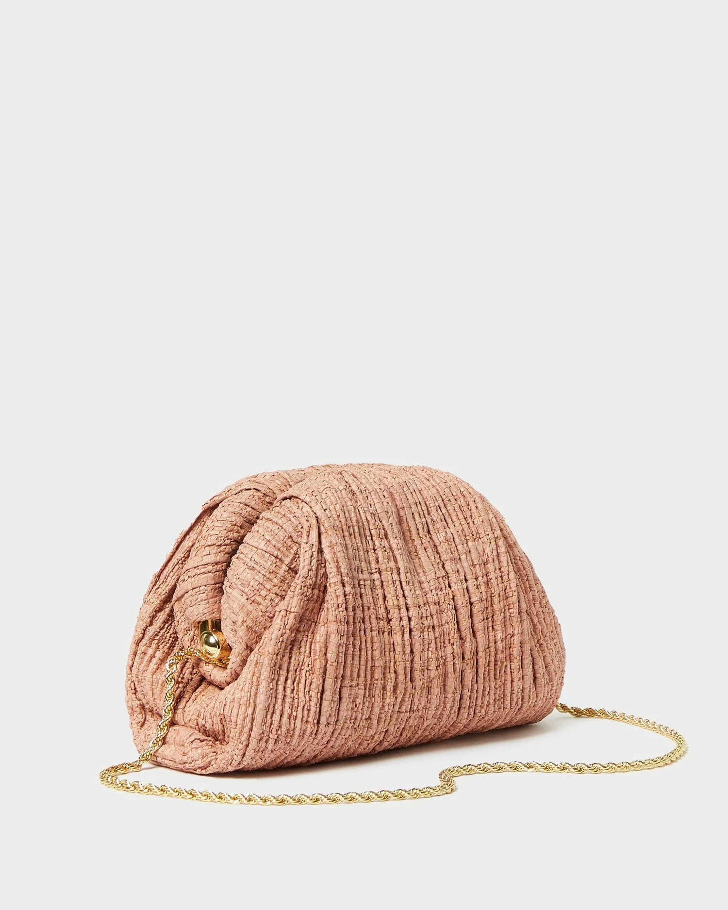 Loeffler Randall Bailey Blush Pleated Dome Clutch 2 Loeffler Randall Bailey Blush Pleated Dome Clutch - Image 2