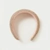 Loeffler Randall Bellamy Peach Diamanté Headband