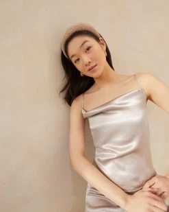 Loeffler Randall Bellamy Peach Diamanté Headband 5 Loeffler Randall Bellamy Peach Diamanté Headband -Outlet Velin Studio Store BELLAMY DIAM LTPEA 3