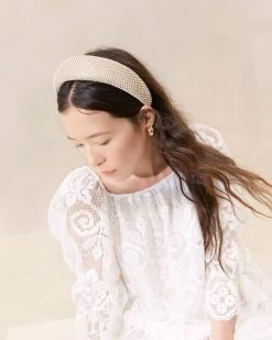 Loeffler Randall Bellamy Opal Diamanté Headband -Outlet Velin Studio Store BELLAMY DIAM OPAL 5