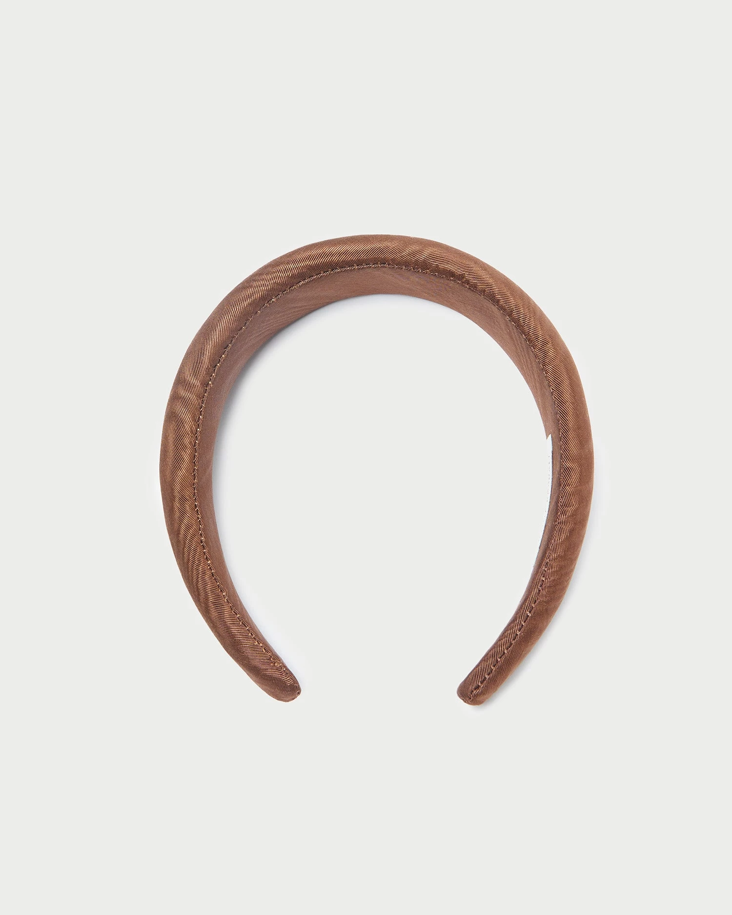 Loeffler Randall Bellamy Chocolate Moiré Headband 1 Loeffler Randall Bellamy Chocolate Moiré Headband