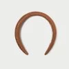 Loeffler Randall Bellamy Nutmeg Moiré Headband