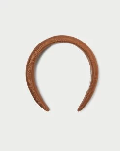 Loeffler Randall Bellamy Nutmeg Moiré Headband