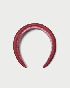 Loeffler Randall Bellamy Tea Rose Velvet Headband