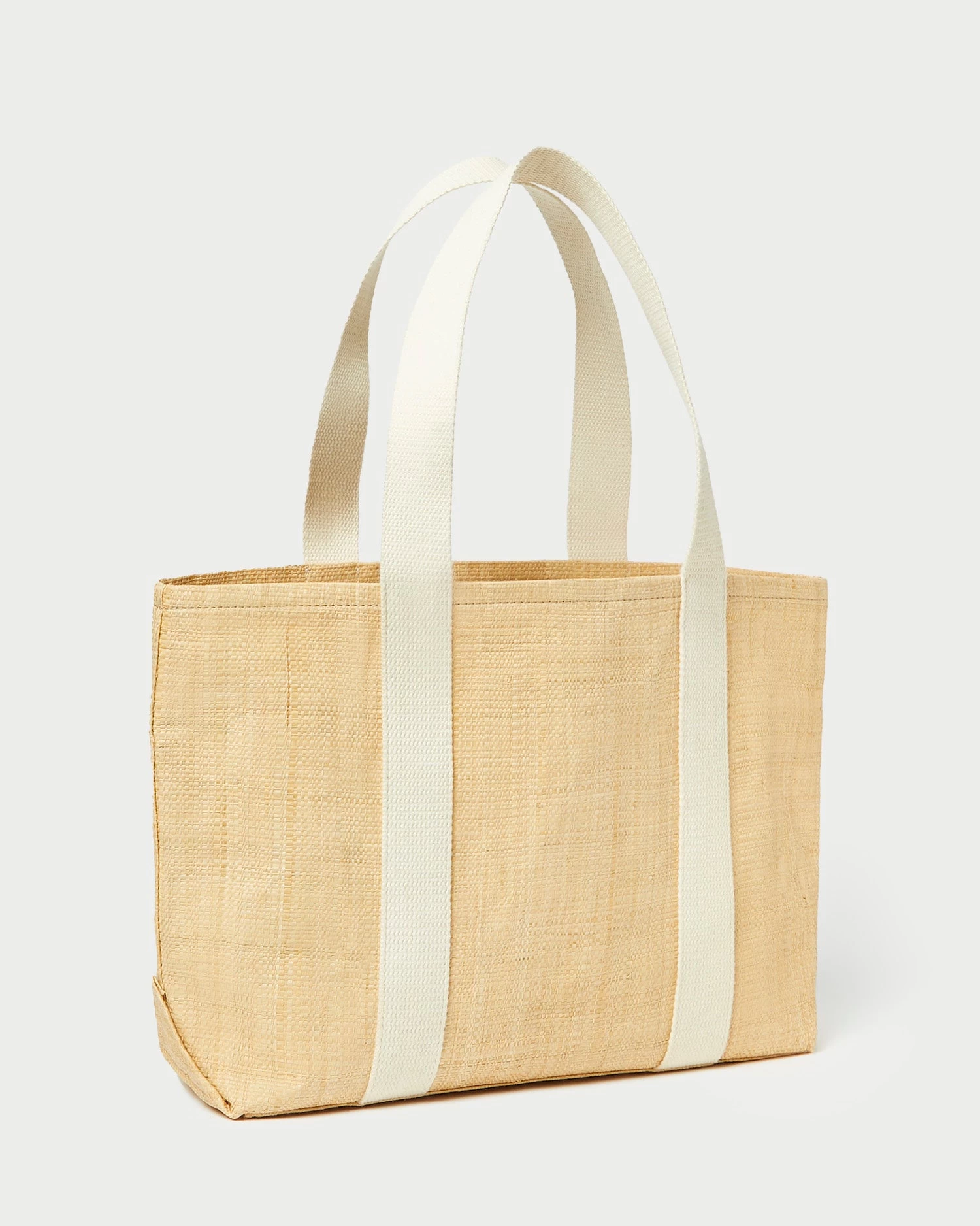 Loeffler Randall Bennett Natural Raffia Medium Tote 2 Loeffler Randall Bennett Natural Raffia Medium Tote - Image 2