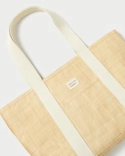 Loeffler Randall Bennett Natural Raffia Medium Tote 7 Loeffler Randall Bennett Natural Raffia Medium Tote -Outlet Velin Studio Store BENNET R NATRL 3