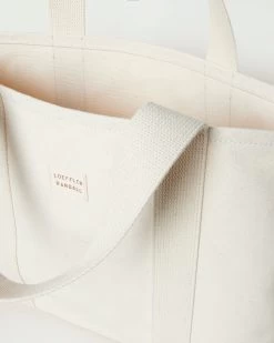 Loeffler Randall Bennett Natural Medium Tote -Outlet Velin Studio Store BENNETT CV NATRL 4