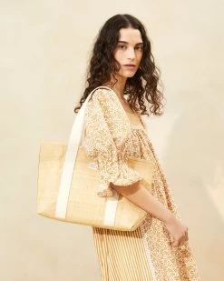 Loeffler Randall Bennett Natural Raffia Medium Tote 9 Loeffler Randall Bennett Natural Raffia Medium Tote -Outlet Velin Studio Store BENNETT R NATRL 008copy