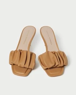 Loeffler Randall Bianca Dune Kitten Heel Mule -Outlet Velin Studio Store BIANCA N DUNE 3