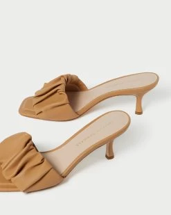 Loeffler Randall Bianca Dune Kitten Heel Mule -Outlet Velin Studio Store BIANCA N DUNE 4