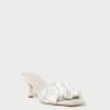Loeffler Randall Bianca Cream Kitten Heel Mule