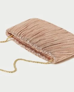 Loeffler Randall Brit Dune Flat Pleated Clutch -Outlet Velin Studio Store BRIT PLA DUNE 3