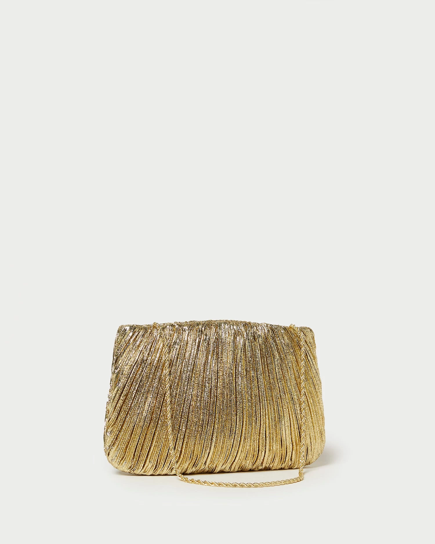 Loeffler Randall Brit Oro Flat Pleated Clutch 2 Loeffler Randall Brit Oro Flat Pleated Clutch - Image 2