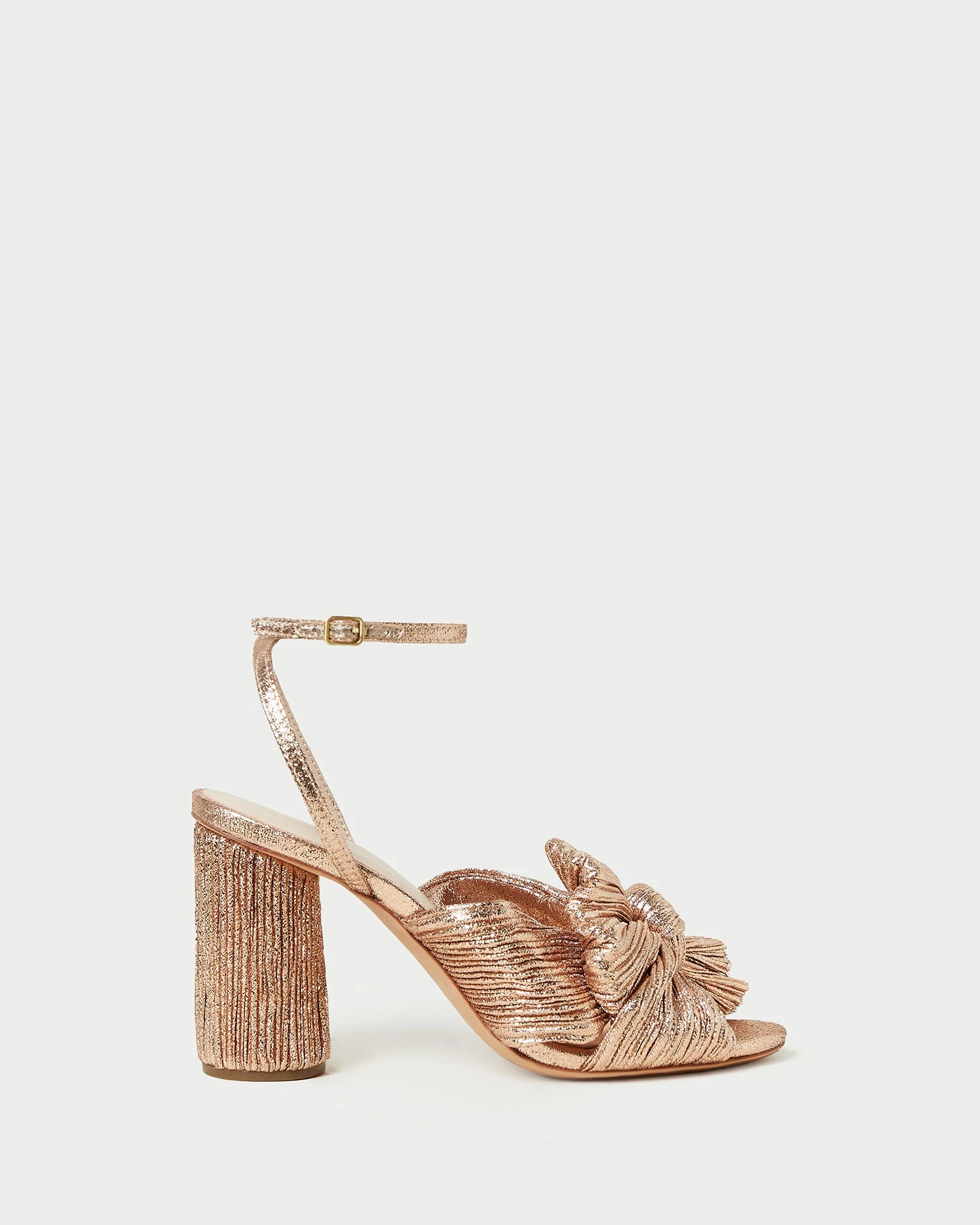 Loeffler Randall Camellia Dune Pleated Bow Heel 4 Loeffler Randall Camellia Dune Pleated Bow Heel - Image 4