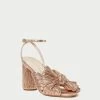 Loeffler Randall Camellia Dune Pleated Bow Heel