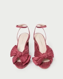 Loeffler Randall Camellia Tea Rose Bow Heel 7 Loeffler Randall Camellia Tea Rose Bow Heel -Outlet Velin Studio Store CAMELLIA PLFA TEARO 3 1
