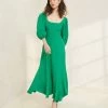Loeffler Randall Carmina Emerald Curve Dress