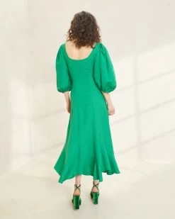Loeffler Randall Carmina Emerald Curve Dress -Outlet Velin Studio Store CARMINA EMERL 3226