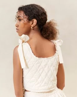 Loeffler Randall Cece Natural Quilted Top -Outlet Velin Studio Store CECE QMLN NATRL 192copy