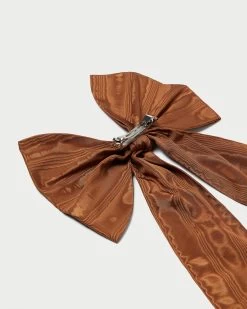 Loeffler Randall Cherie Nutmeg Oversized Hair Bow -Outlet Velin Studio Store CHERIE MO NUTMEG 2