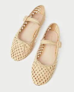 Loeffler Randall Chiara Natural Mary Jane -Outlet Velin Studio Store CHIARA CR NATRL 3