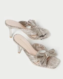 Loeffler Randall Claudia Champagne Pleated Bow Mule 8 Loeffler Randall Claudia Champagne Pleated Bow Mule -Outlet Velin Studio Store CLAUDIA PLA CHAMP 4 94dbd2cf f13a 48a5 b7bf eb14f9ccd36e 1