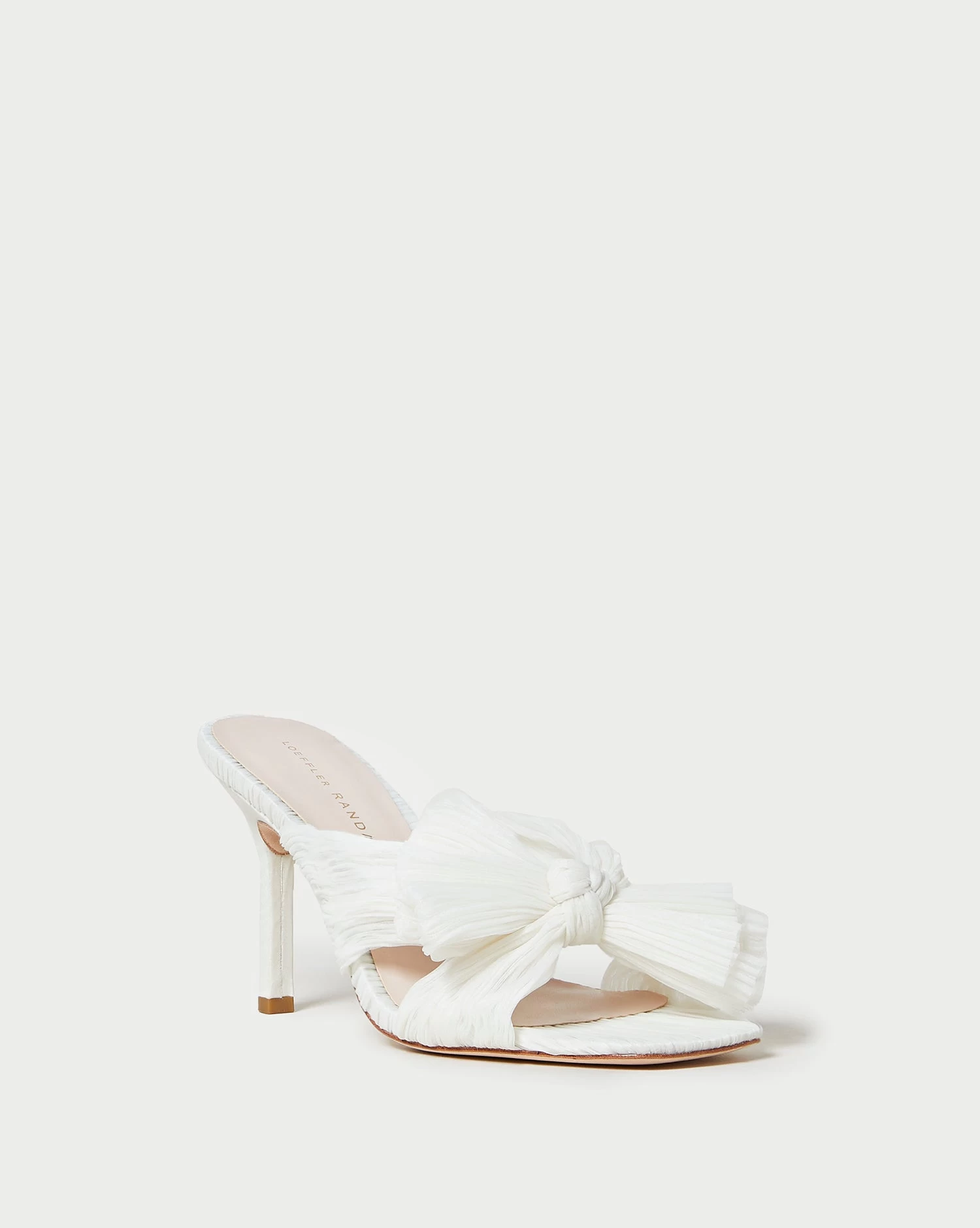 Loeffler Randall Claudia Pearl Pleated Bow Mule 1 Loeffler Randall Claudia Pearl Pleated Bow Mule