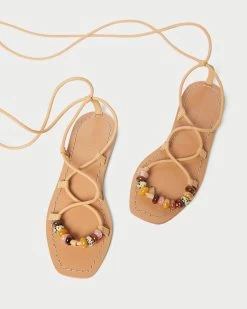 Loeffler Randall Colleen Honey Knot Lace-Up Sandal -Outlet Velin Studio Store COLLEE3
