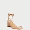 Loeffler Randall Cosette Dune Ankle Wrap Heel