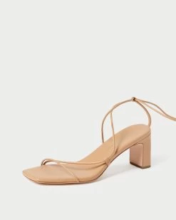 Loeffler Randall Cosette Dune Ankle Wrap Heel -Outlet Velin Studio Store COSETTE N DUNE 4 1