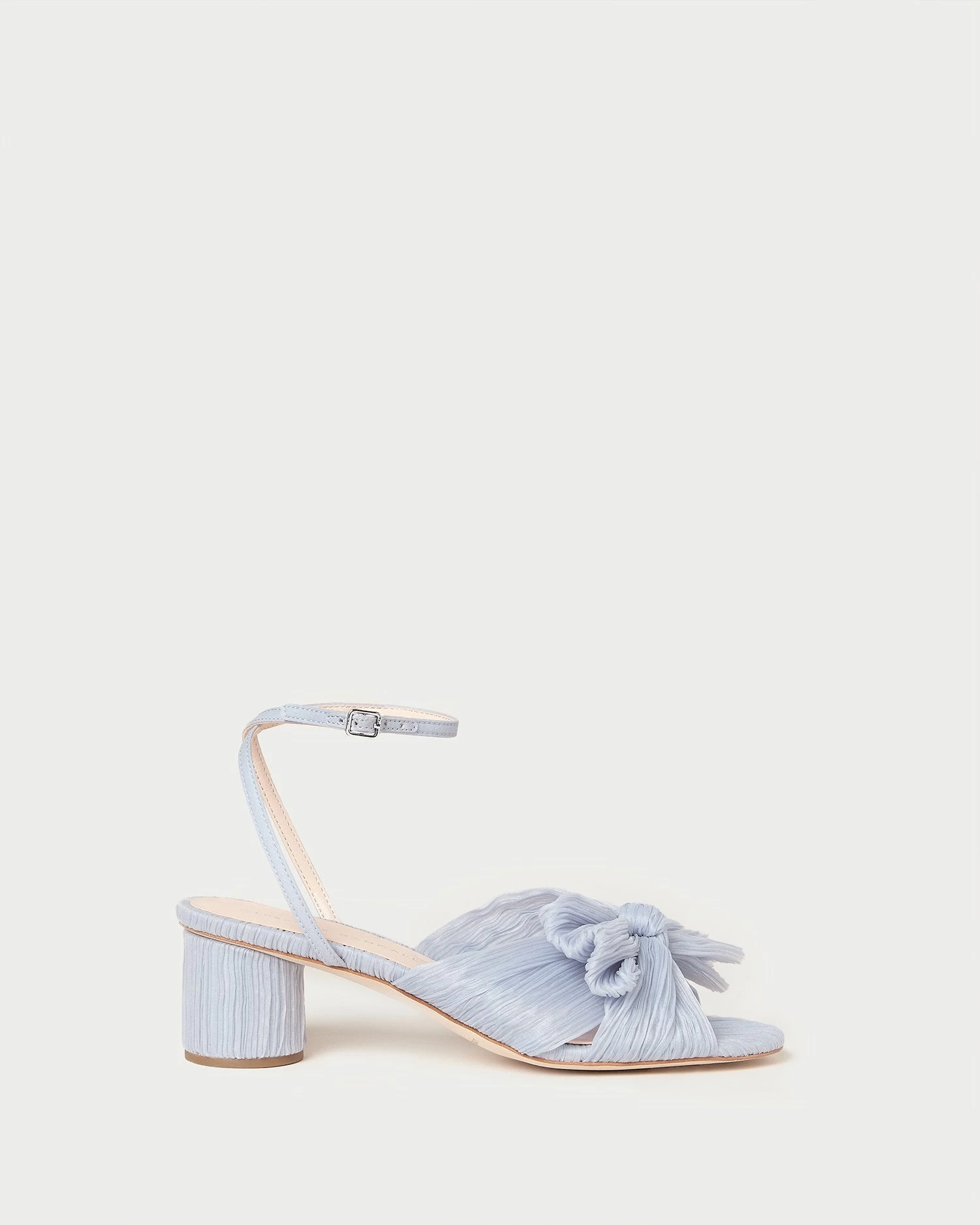 Loeffler Randall Dahlia Blue Pleated Bow Heel 3 Loeffler Randall Dahlia Blue Pleated Bow Heel - Image 3