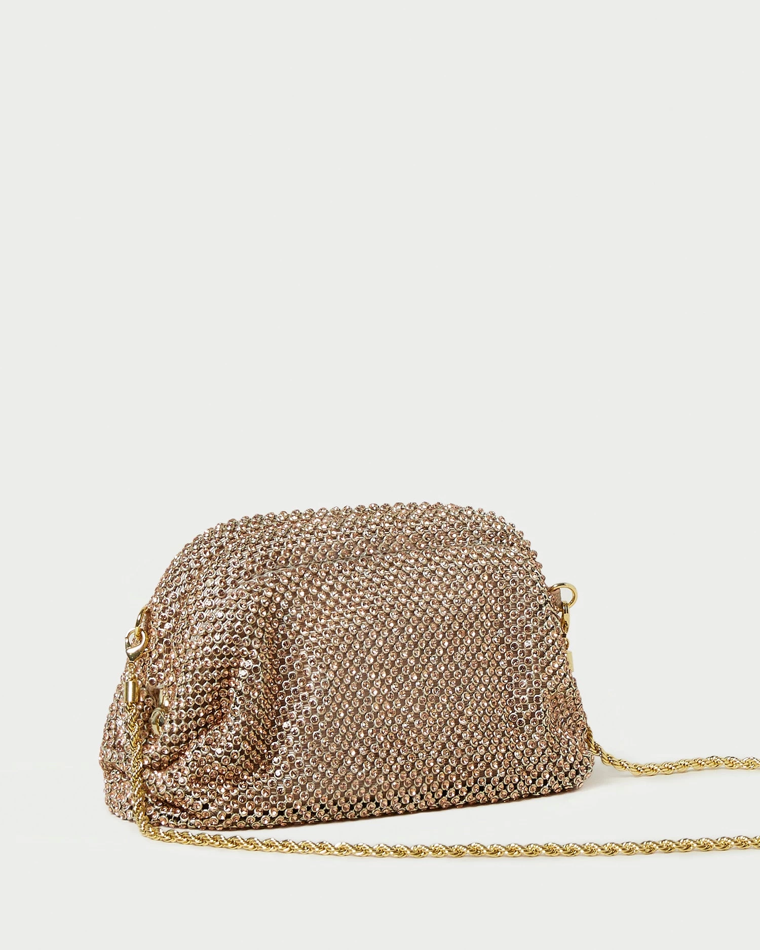 Loeffler Randall Doris Peach Diamanté Mini Pouch 2 Loeffler Randall Doris Peach Diamanté Mini Pouch - Image 2