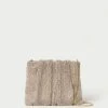 Loeffler Randall Ember Gold Diamanté Gathered Clutch