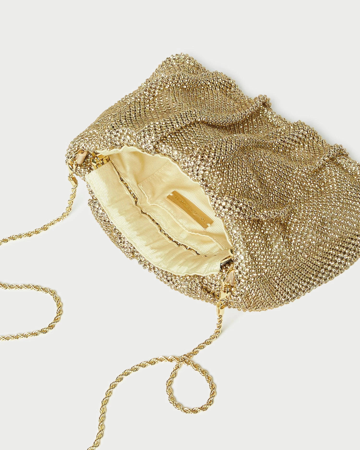 Loeffler Randall Ember Hay DiamantéGathered Clutch 3 Loeffler Randall Ember Hay DiamantéGathered Clutch - Image 3