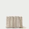 Loeffler Randall Ember Opal Diamanté Gathered Clutch