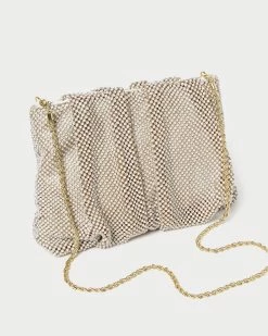 Loeffler Randall Ember Opal Diamanté Gathered Clutch -Outlet Velin Studio Store EMBER DIAM OPAL 3