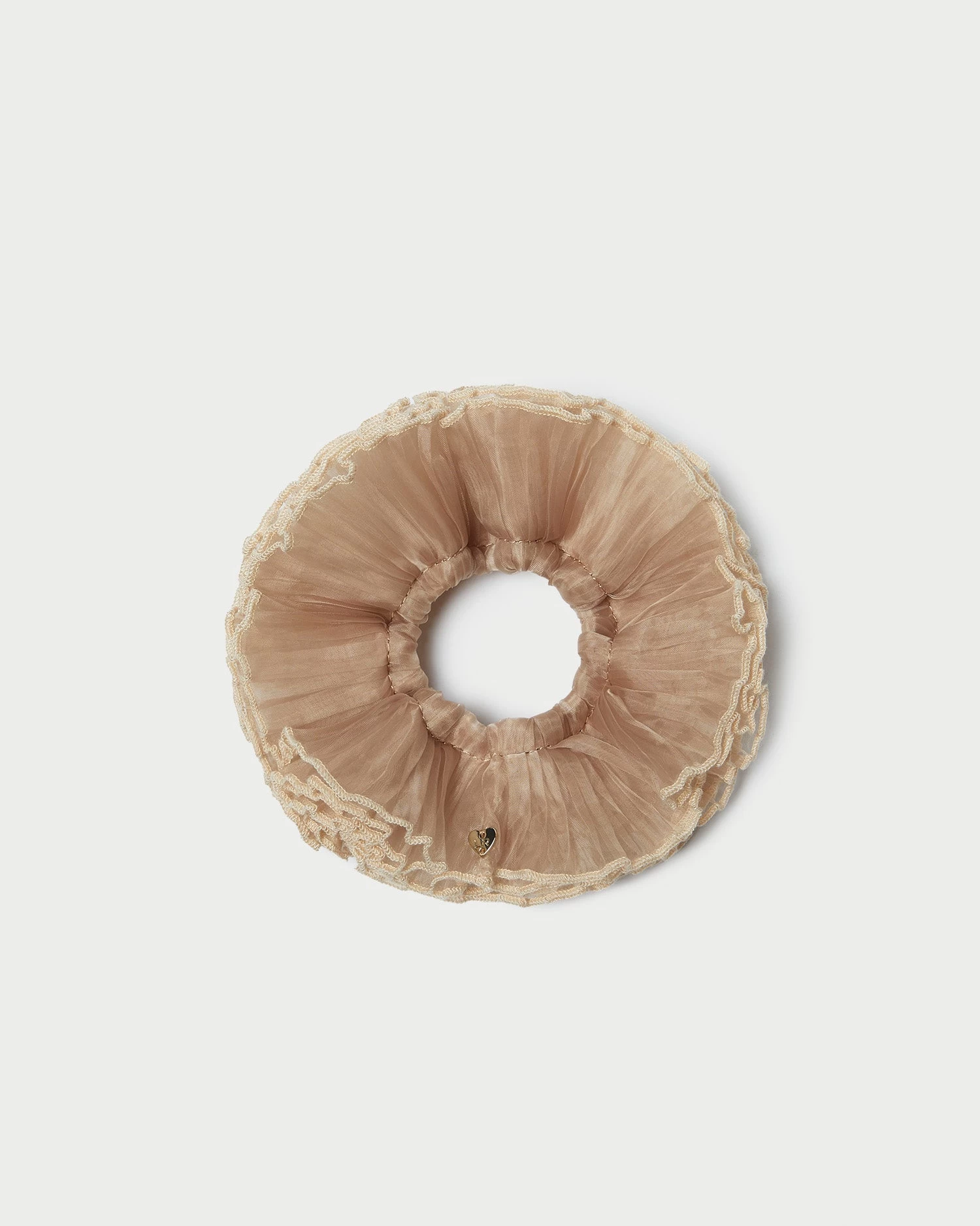 Loeffler Randall Emmy Beauty Pleated Layer Scrunchie 1 Loeffler Randall Emmy Beauty Pleated Layer Scrunchie